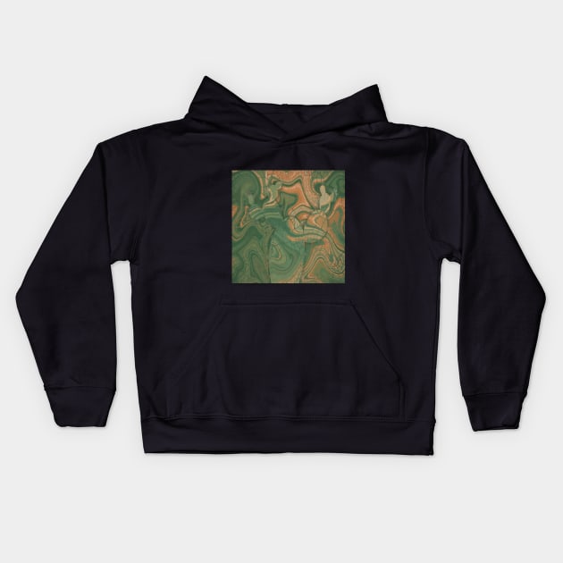 Cactus Mirage Kids Hoodie by MayGreenAbgrall